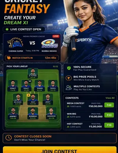 567slotspro (567 slots pro) fantasy cricket & matchday visual 3